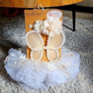 Elly & Emmy , 3 Piece Tutu Set , Size: 0-12M